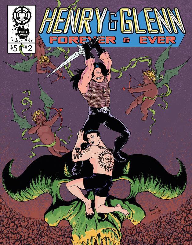 HENRY & GLENN FOREVER & EVER #2 COMIC COVER