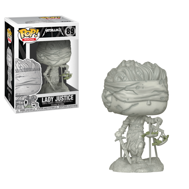 METALLICA LADY JUSTICE FUNKO POP! ROCKS FIGURE