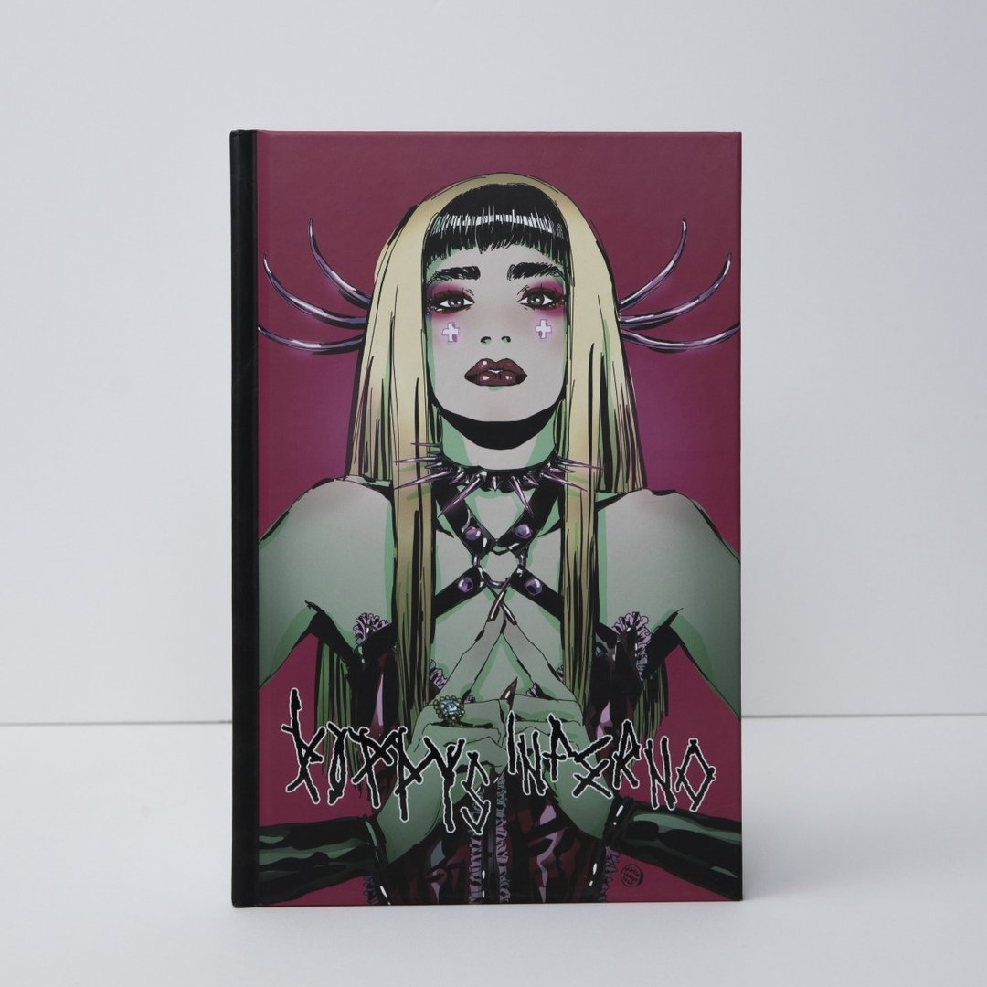 POPPY: INFERNO HARDCOVER GRAPHIC NOVEL PINK VERSION