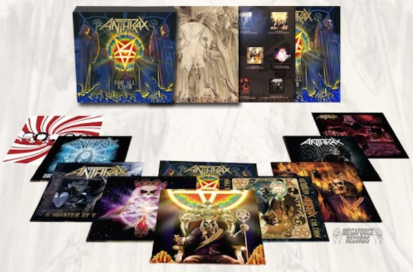 ANTHRAX 'FOR ALL KINGS' 7" BOXSET
