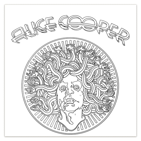 ALICE COOPER COLORING BOOK