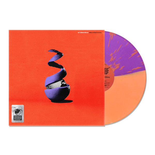 NECK DEEP ‘ALL DISTORTIONS ARE INTENTIONAL’ LP (Limited Edition – Only 300 Made, Half Purple & Orange Splatter Vinyl)