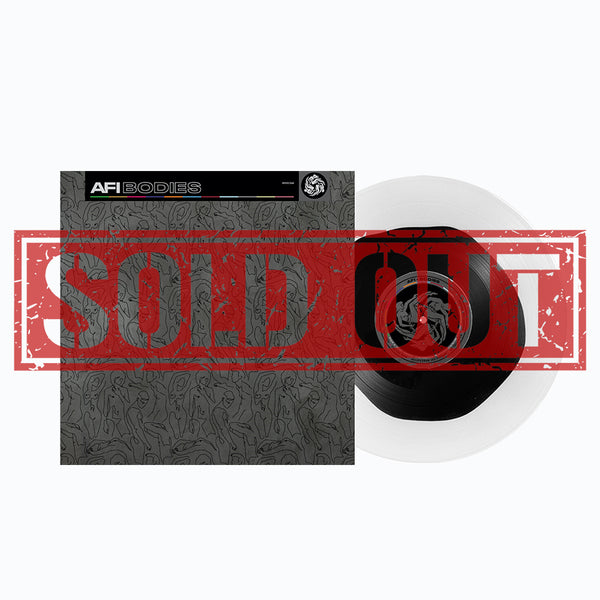 AFI 'BODIES' LP (Limited Edition — Only 300 Made, Clear With Black Blob Vinyl)