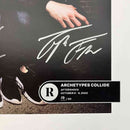 ARCHETYPES COLLIDE X AFTERSHOCK FESTIVAL 2022 LIMITED EDITION SIGNED POSTER