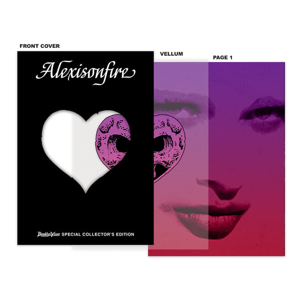 ALEXISONFIRE 'OTHERNESS' Black/White Marble LP + BrooklynVegan Special Collector's Edition Magazine