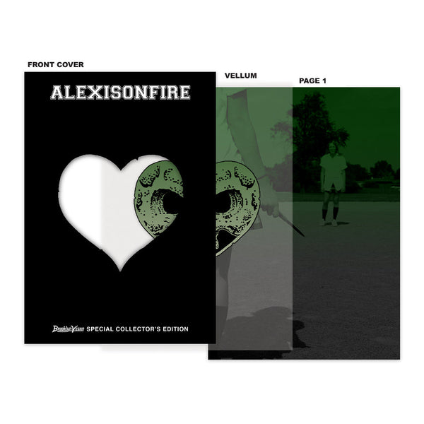ALEXISONFIRE S/T Black/White Marble LP + BrooklynVegan Special Edition Magazine (ltd to 500)