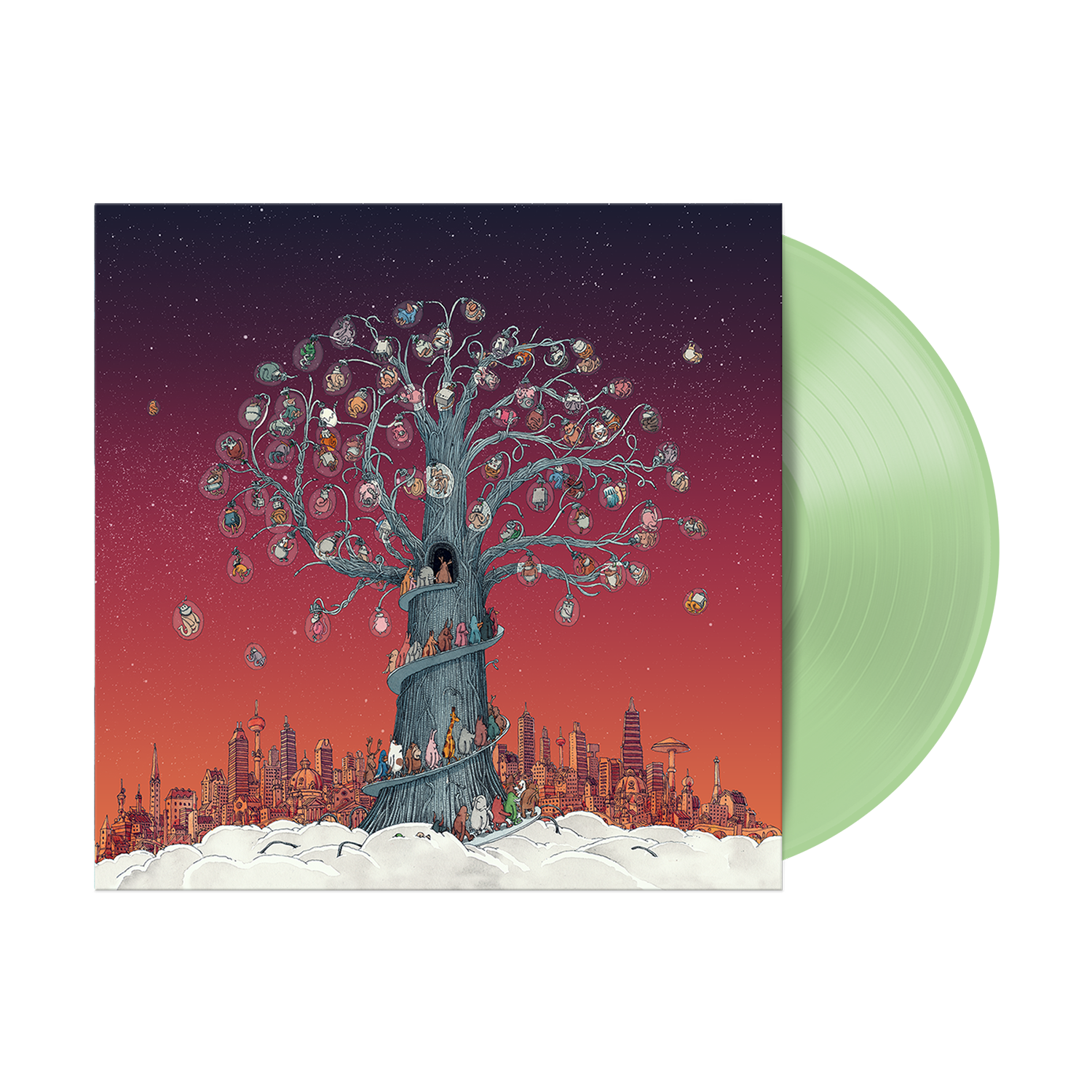 DANCE GAVIN DANCE 'ARTIFICIAL SELECTION' LP (Limited Edition — Only 500 Made, Doublemint Vinyl)