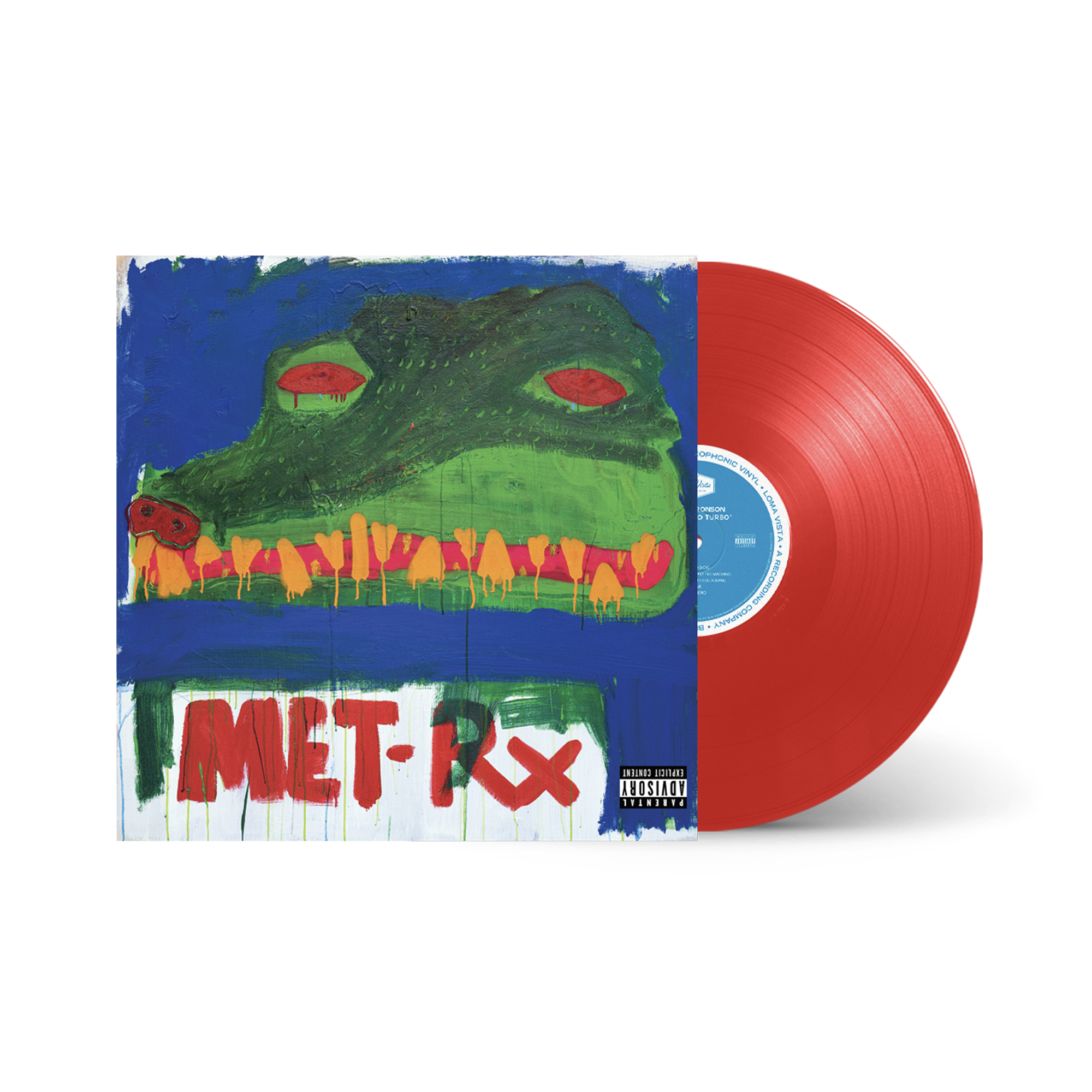 ACTION BRONSON ‘COCODRILLO TURBO’ LP (Limited Edition – Only 500 Made, Apple Red Vinyl)