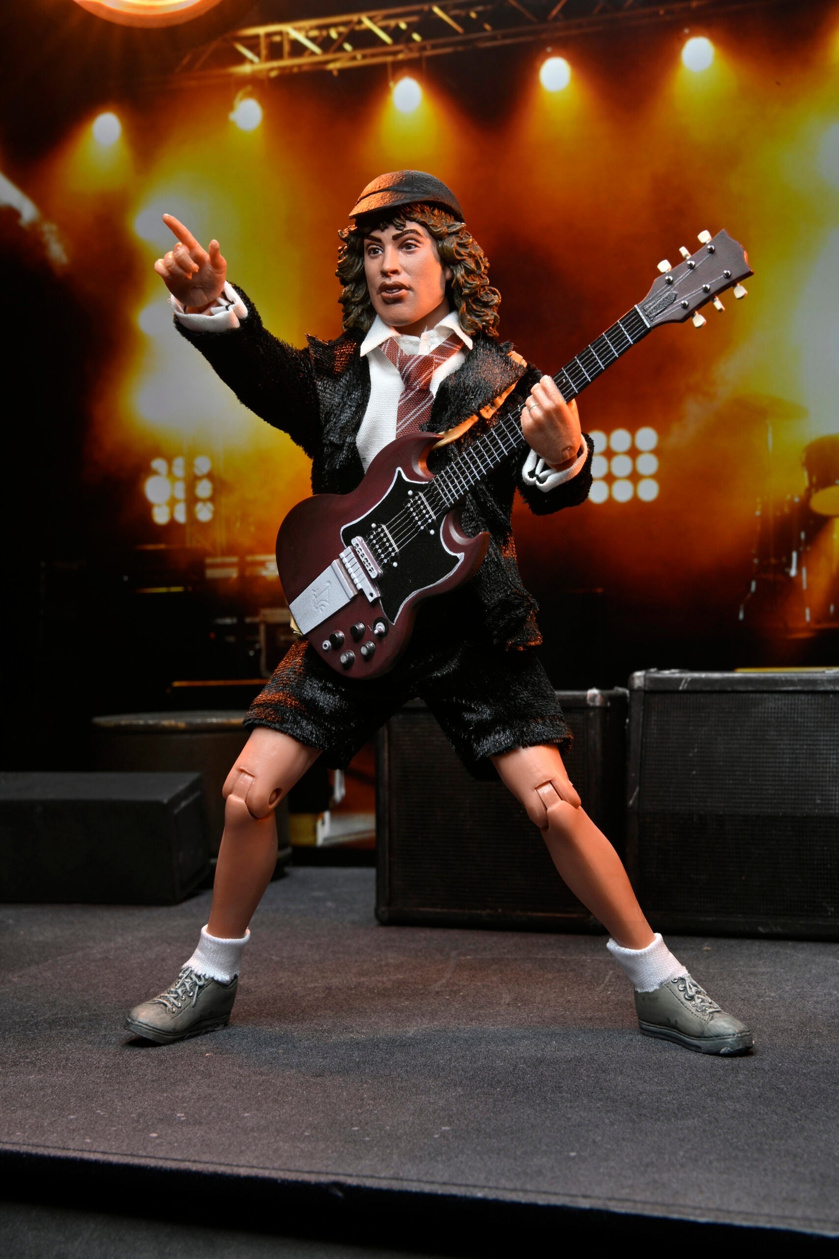 AC/DC - ANGUS YOUNG - HIGHWAY TO HELL 8" NECA CLOTHED FIGURE