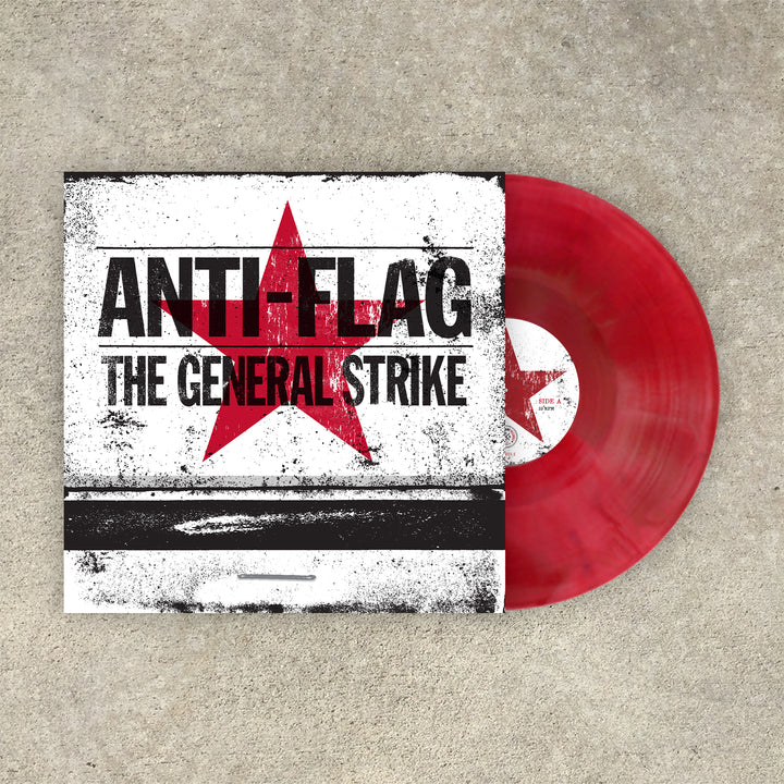 ANTI-FLAG 'THE GENERAL STRIKE' LP (10th Anniversary, Red Vinyl)