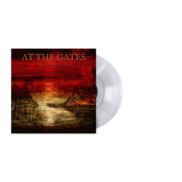 AT THE GATES ‘THE NIGHTMARE OF BEING’ LP — ONLY 300 MADE (Limited-Edition, Ultra Clear Vinyl)