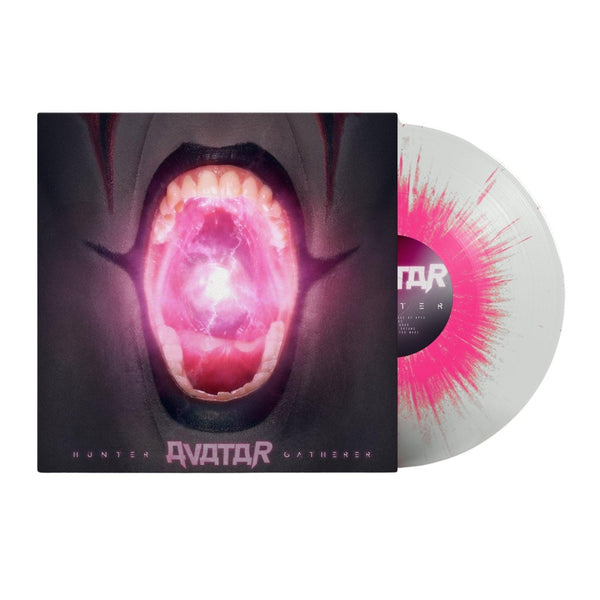 AVATAR 'HUNTER GATHERER' LP (Clear w/ Neon Pink Splatter Vinyl)