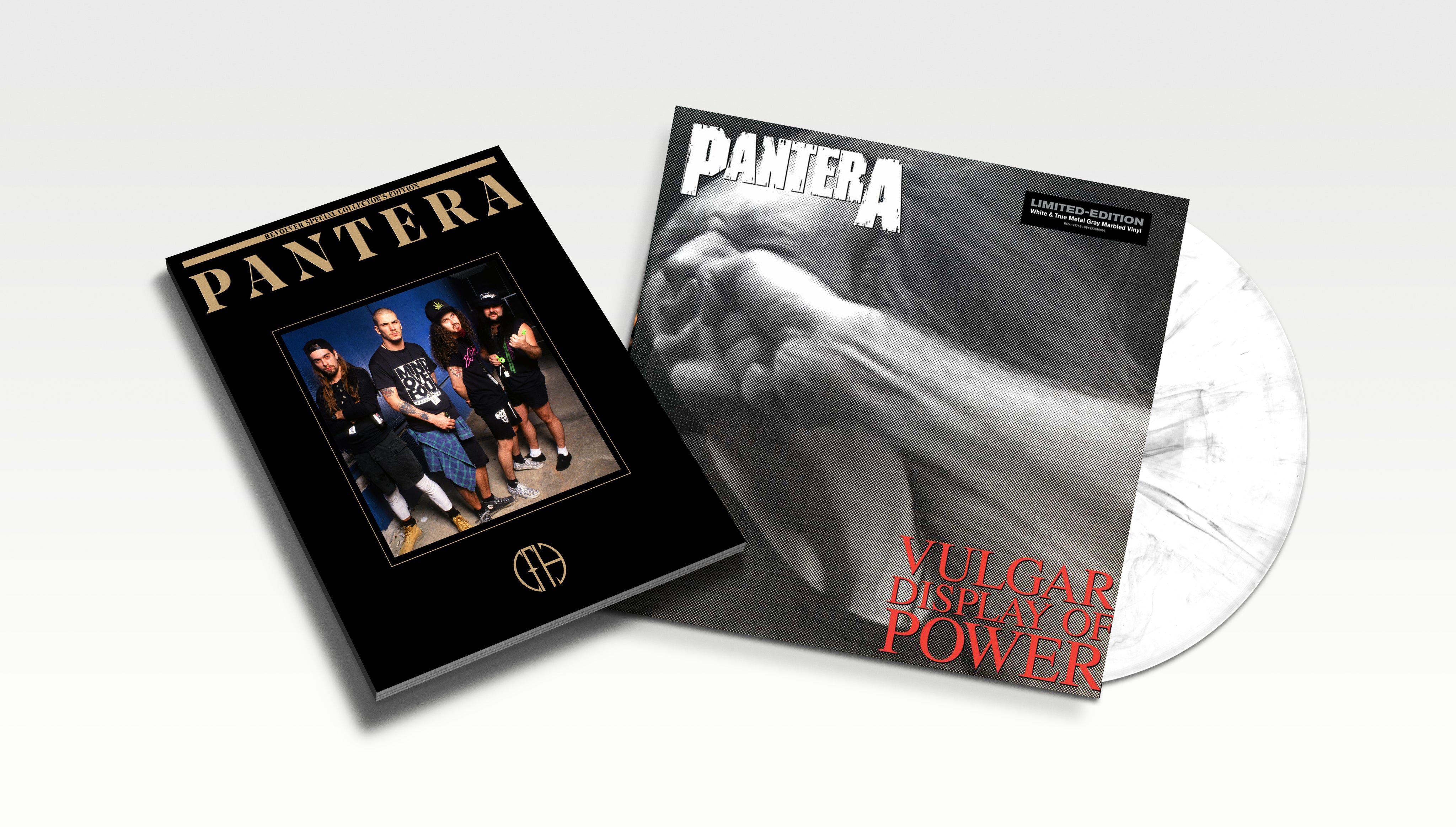 Pantera 'Vulgar Display of Power' LP & Book Special Collector's Edition