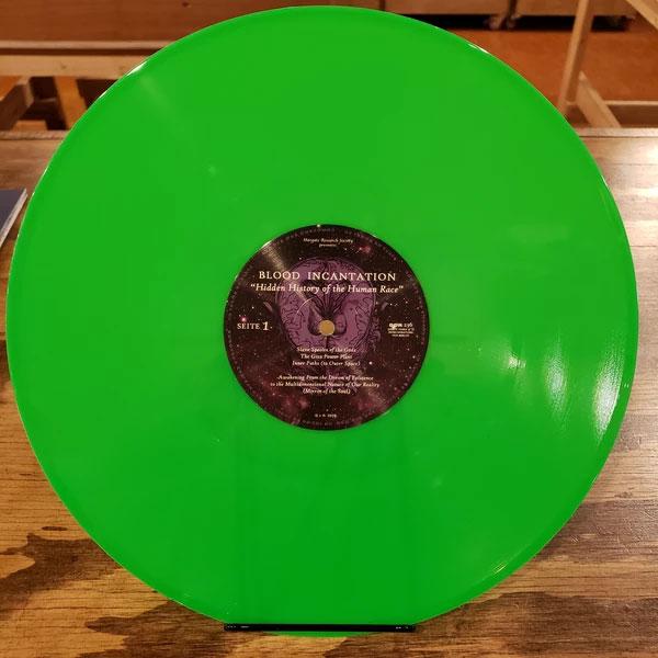 BLOOD INCANTATION 'HIDDEN HISTORY OF THE HUMAN RACE' LP (Neon Green Vinyl)