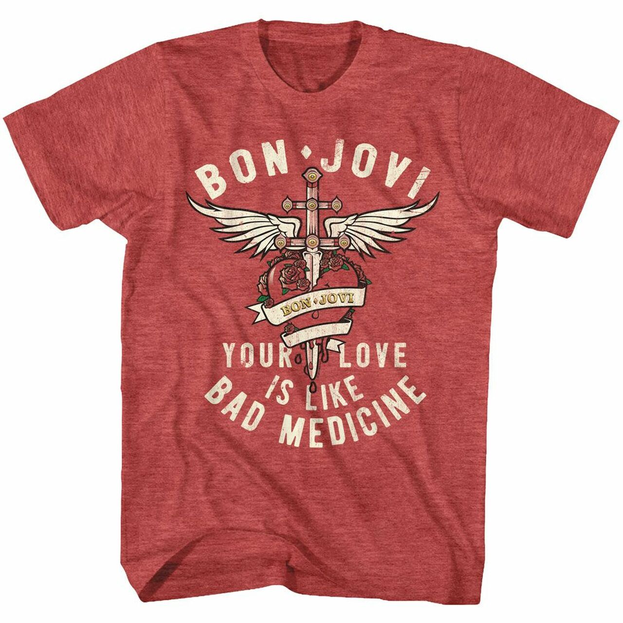 BON JOVI 'BAD MEDICINE' T-SHIRT