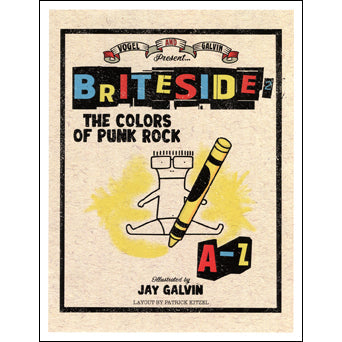 BRITESIDE '#: 2 THE COLORS OF PUNK A-Z' COLORING BOOK