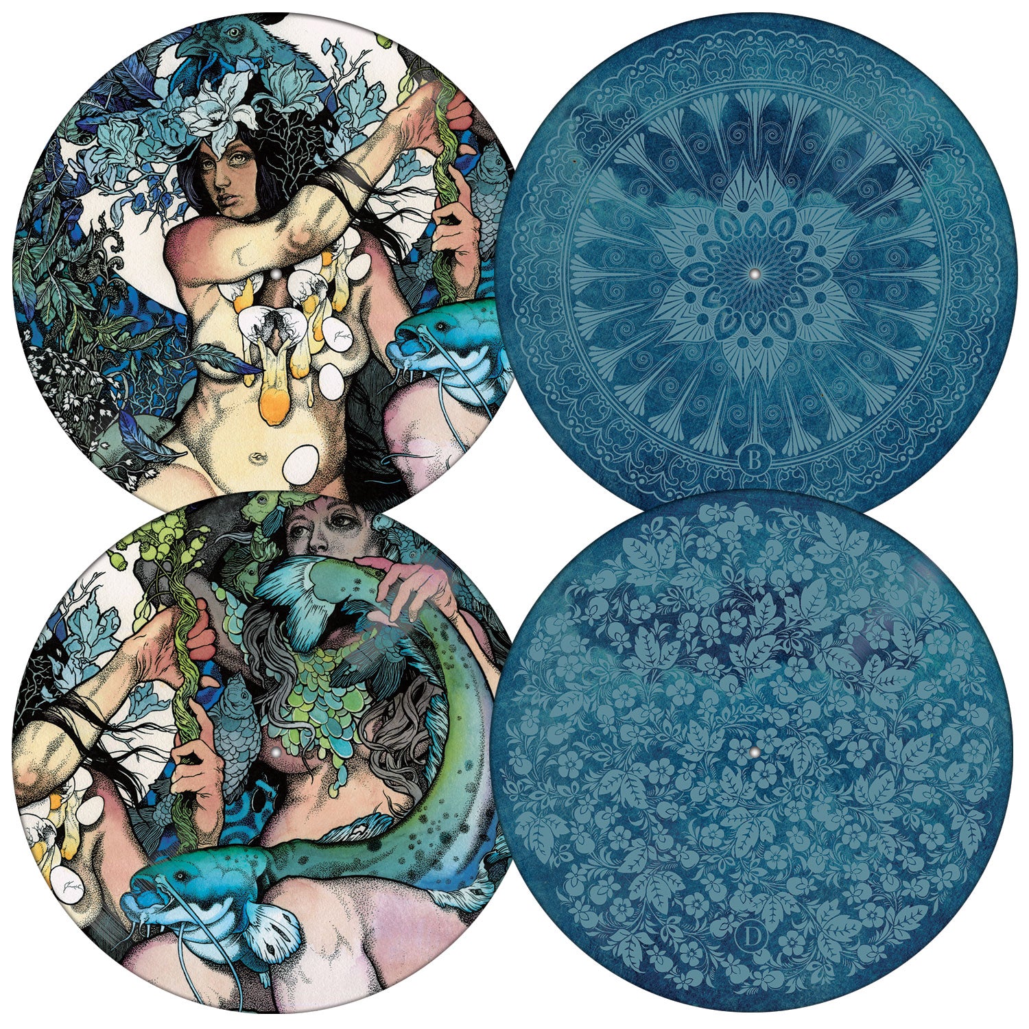 SILVER COLLECTOR’S EDITION BARONESS SLIPCASE AND 2LP PICTURE DISC BUNDLE