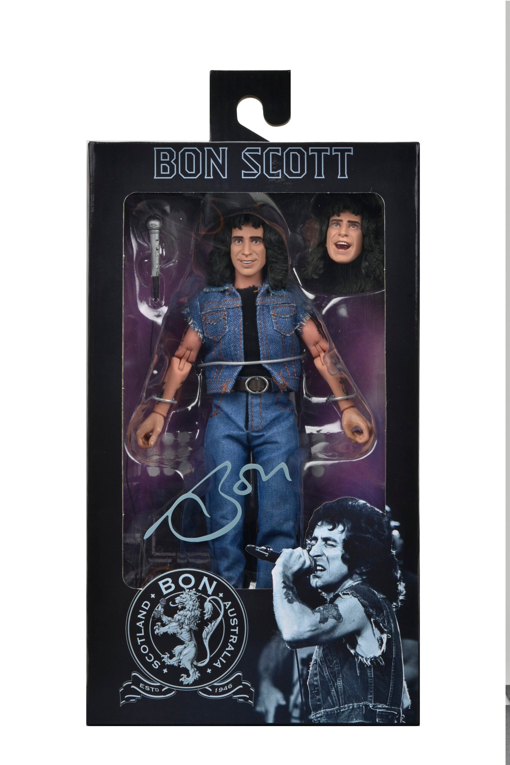 AC/DC - BON SCOTT - 8" NECA CLOTHED FIGURE