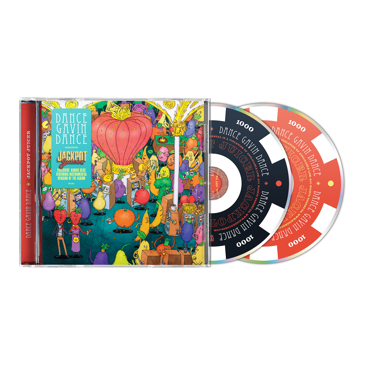 DANCE GAVIN DANCE 'JACKPOT JUICER' 2CD