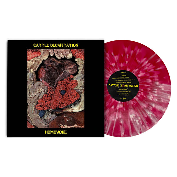 CATTLE DECAPITATION 'HOMOVORE' LP (Limited Edition — Only 300 Made, "Streptococci" Splatter Vinyl)