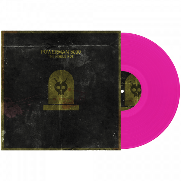 POWERMAN 5000 'THE NOBLE ROT' LP (Pink Vinyl)