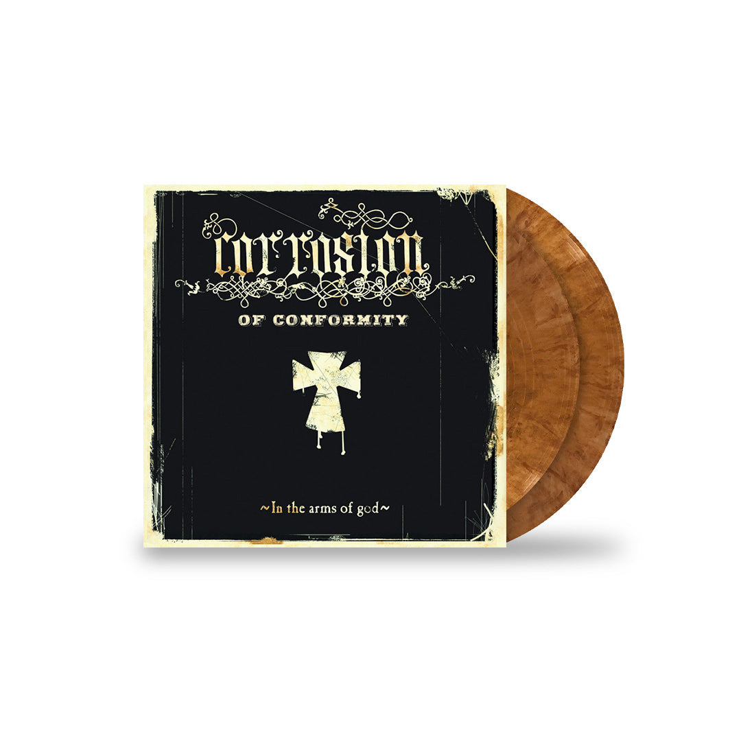 CORROSION OF CONFORMITY ‘IN THE ARMS OF GOD’ 2LP (Limited Edition – Only 300 made, "Pearlescent Copper Swirl" Vinyl)