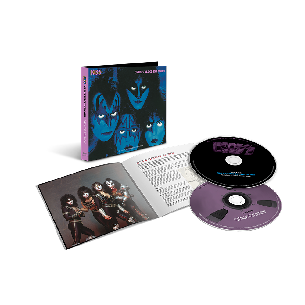 KISS 'CREATURES OF THE NIGHT' 2CD (Deluxe 40th Anniversary Edition)