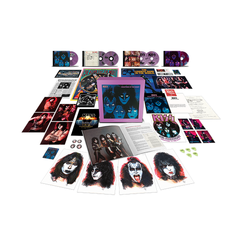 KISS 'CREATURES OF THE NIGHT' 5CD BOX SET (Super Deluxe 40th Anniversary Edition)