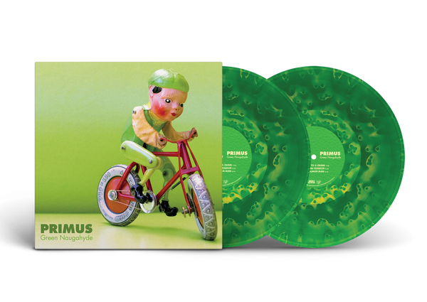 PRIMUS 'GREEN NAUGAHYDE' 2LP (Ghostly Green Vinyl)