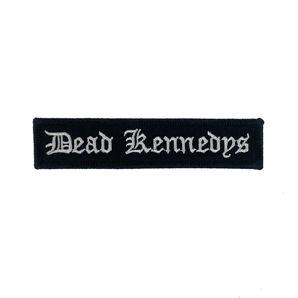 DEAD KENNEDY'S OLD ENGLISH LOGO EMBROIDERED PATCH