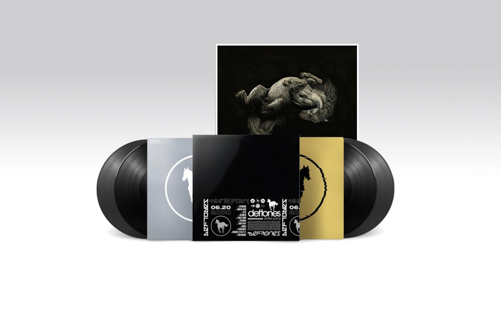 DEFTONES - 'WHITE PONY|BLACK STALLION' 4LP WITH 18x24 LIMITED EDITION PRINT