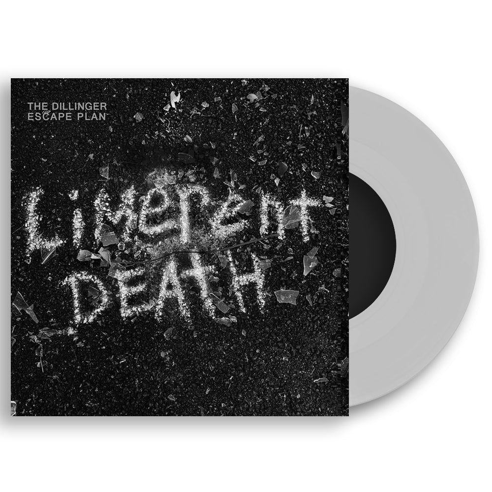 THE DILLINGER ESCAPE PLAN 'LIMERENT DEATH' BLACK WHITE AND SILVER 7" BUNDLE