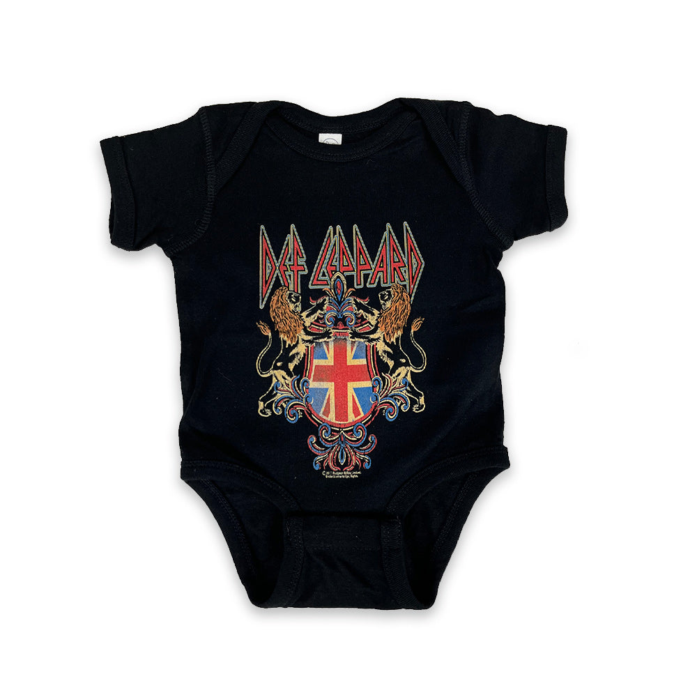 DEF LEPPARD 'DEF CREST' ONESIE