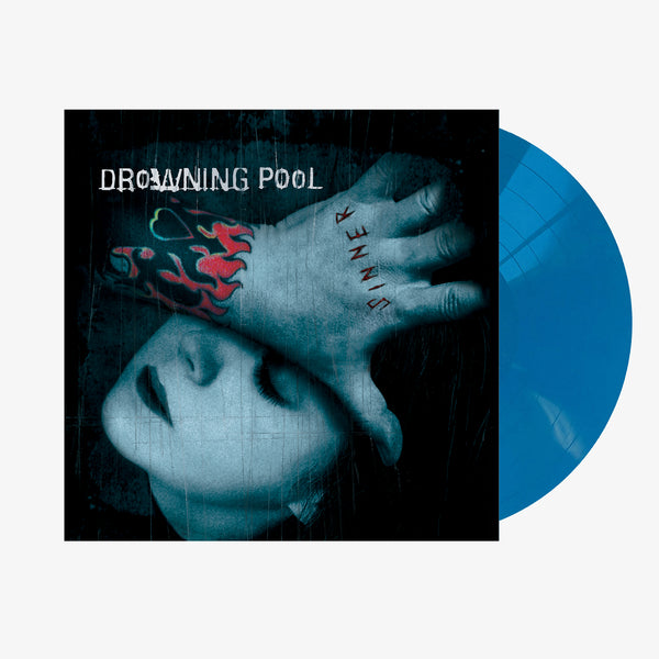 DROWNING POOL ‘SINNER’ LIMITED-EDITION TURQUOISE BLUE LP – ONLY 500 MADE