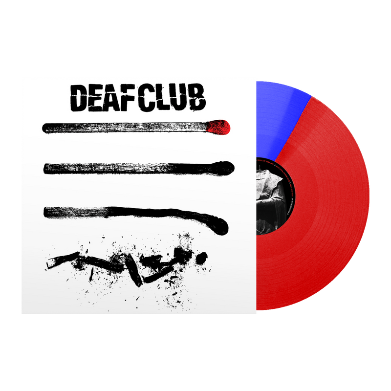 DEAF CLUB 'PRODUCTIVE DISRUPTION' LP (Blue & Red Vinyl)