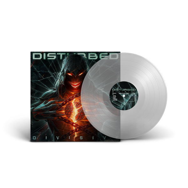 DISTURBED ‘DIVISIVE’ LP (Limited Edition Clear Vinyl) + Revolver Winter 2022 Issue