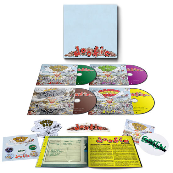 GREEN DAY 'DOOKIE' CD BOX SET (30th Anniversary Deluxe Edition)