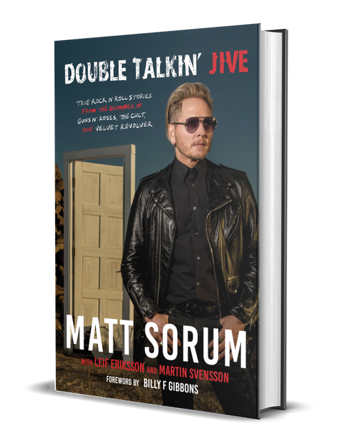 DOUBLE TALKIN JIVE: TRUE ROCK 'N' ROLL STORIES FROM THE DRUMMER OF GUNS N' ROSES, THE CULT, AND VELVET REVOLVER SIGNED BOOK
