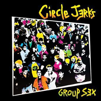 CIRCLE JERKS ‘GROUP SEX’  YELLOW LP