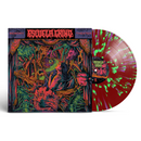 ESCUELA GRIND ‘MEMORY THEATER’ LP (Limited Edition – Only 100 Made, Transparent Red w/ Green & Purple Splatter Vinyl)