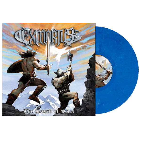 EXMORTUS 'THE SOUND OF STEAL' BLUE & BLACK MARBLE LP