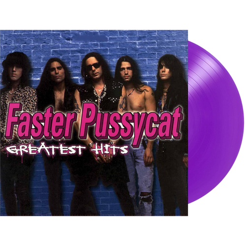 FASTER PUSSYCAT 'GREATEST HITS' LP (Anniversary Edition, Purple Vinyl)