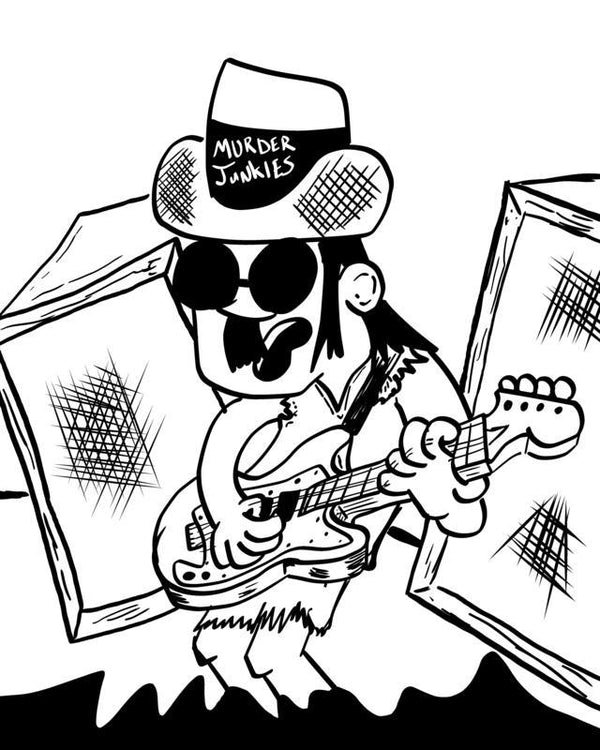 GG ALLIN ROCK AND ROLL TERRORIST ACTIVITY AND COLORING BOOK