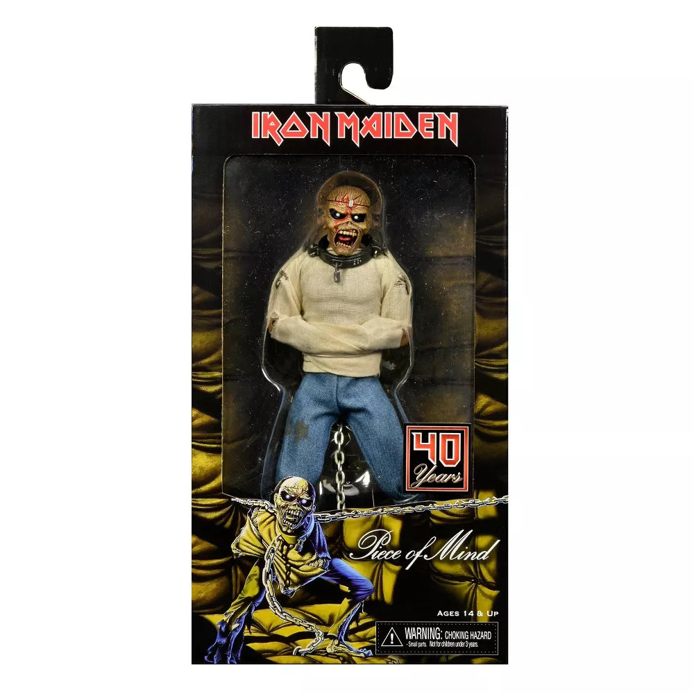 IRON MAIDEN - PIECE OF MIND EDDIE - 8" NECA CLOTHED FIGURE