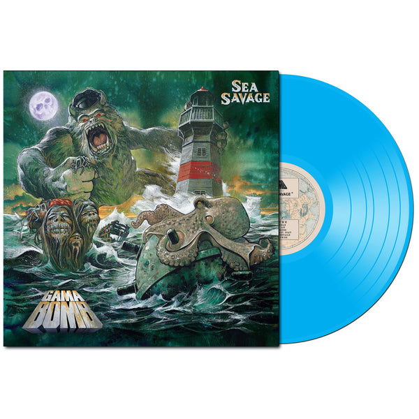 GAMA BOMB ‘SEA SAVAGE’ LP (Limited-Edition Sea Blue Vinyl)