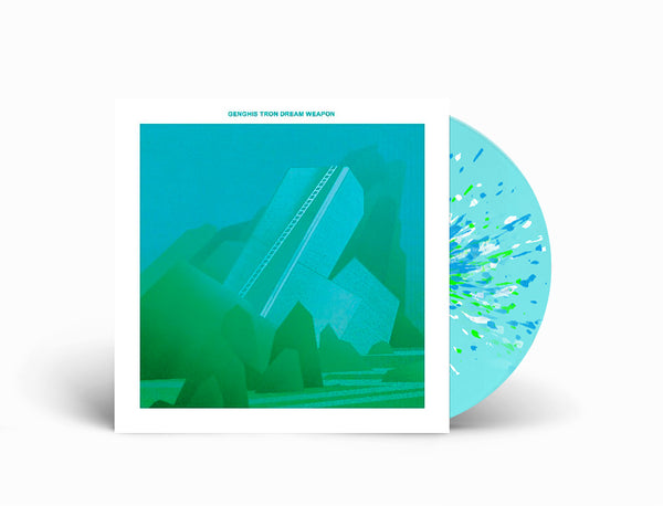 GENGHIS TRON 'DREAM WEAPON' (Limited Edition — Only 250 Made, Blue w/ White, Cyan Blue, & Neon Green Splatter Vinyl)