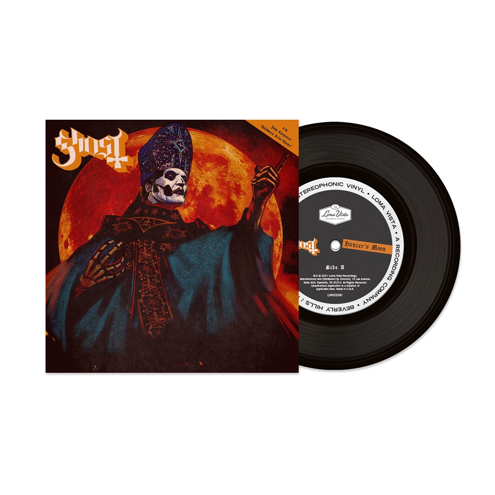 GHOST 'HUNTER'S MOON' 7" (Black Vinyl)