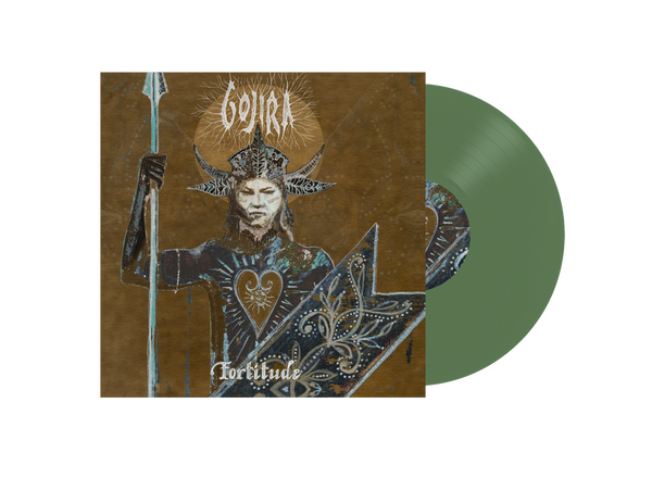 GOJIRA 'FORTITUDE' LP (Limited Edition — Only 666 Made, Opaque Olive Green Vinyl)
