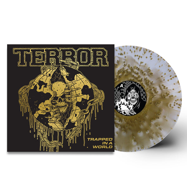 TERROR ‘TRAPPED IN A WORLD’ CLOUDY GOLD LP – ONLY 200 MADE
