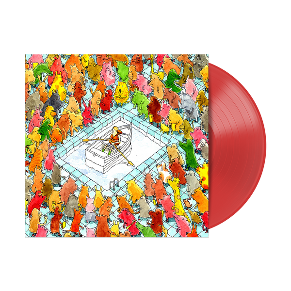 DANCE GAVIN DANCE 'HAPPINESS' LP (Limited Edition — Only 500 Made, Neon Orange Vinyl)